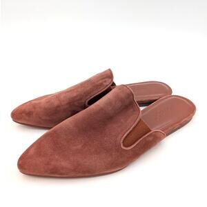 Splendid Liza Pointed Toe Mule Slip-On Women's Leather Rust Size US9.5 EU40